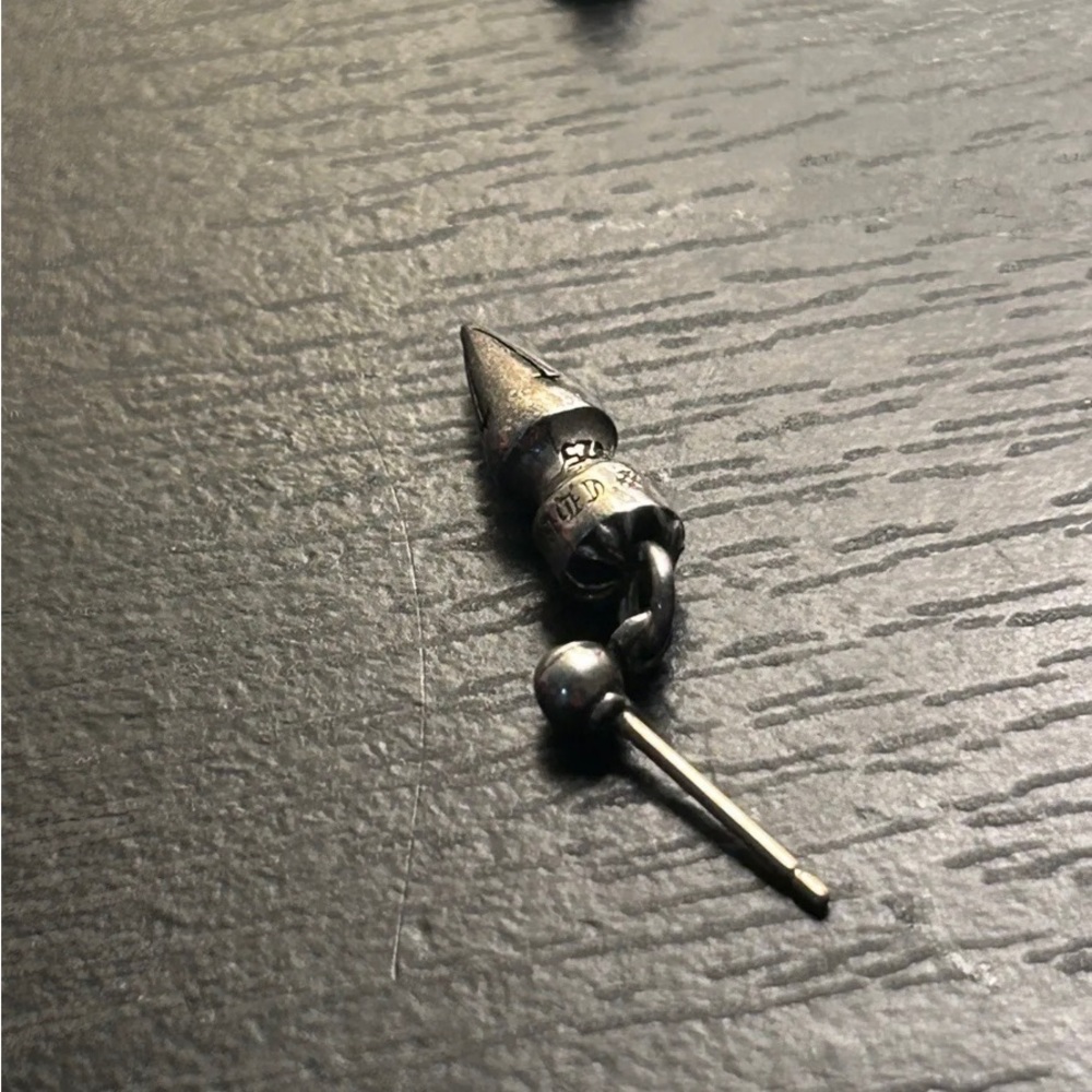 Chrome Hearts Spike Drop Earring